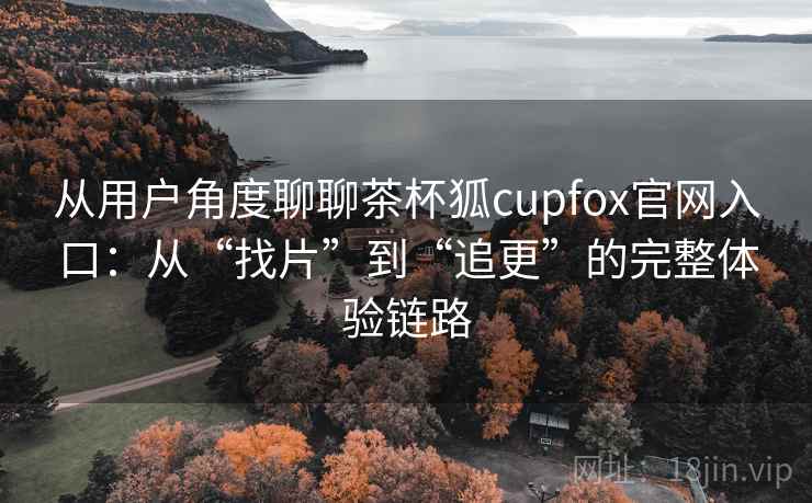 从用户角度聊聊茶杯狐cupfox官网入口：从“找片”到“追更”的完整体验链路